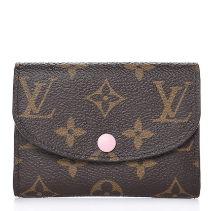 Louis Vuitton Monogram Rosalie Coin Purse Rose Ballerine 1 of 7