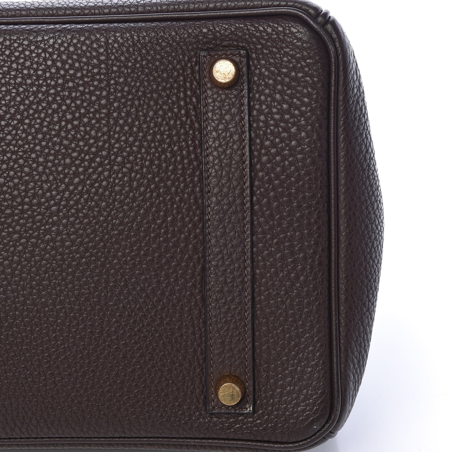 Togo Birkin 35 Chocolate
