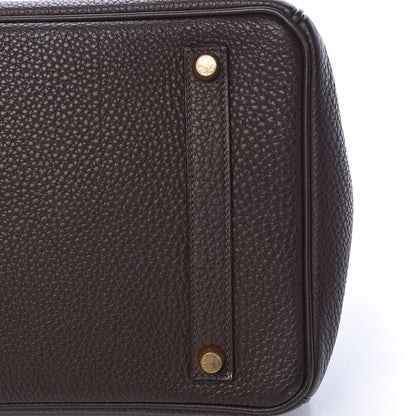 Hermes Togo Birkin 35 Chocolate 14 of 16