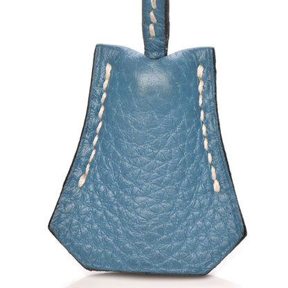 Hermes Togo Birkin 40 Blue Jean 8 of 29