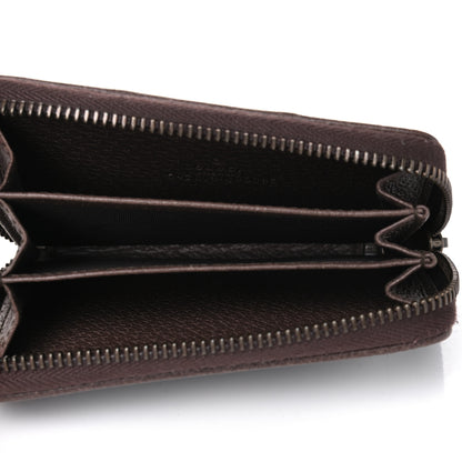 Gucci GG Supreme Web Ophidia Zip Around Card Case Brown 4 of 8