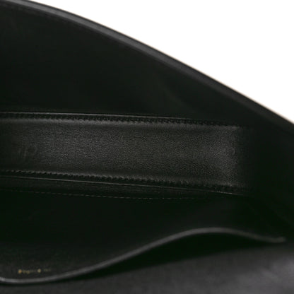 Celine Shiny Calfskin Triomphe Shoulder Bag Black 5 of 12