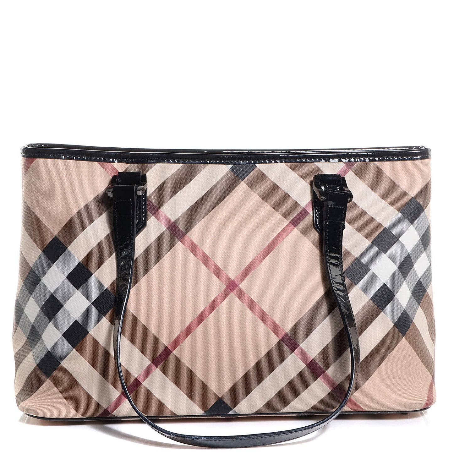 Supernova Check Regent Tote Black