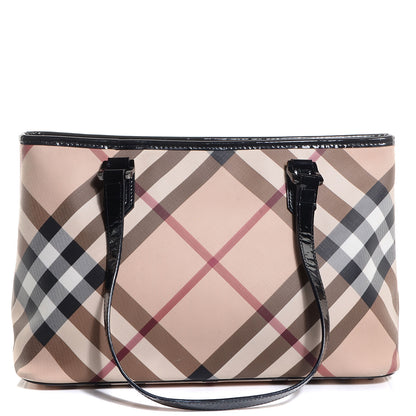 Burberry Supernova Check Regent Tote Black 1 of 9