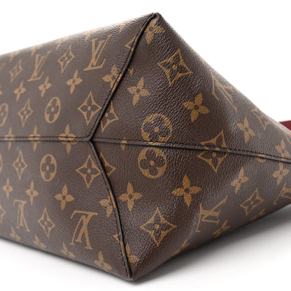Louis Vuitton Monogram Flower Hobo Bordeaux 10 of 15
