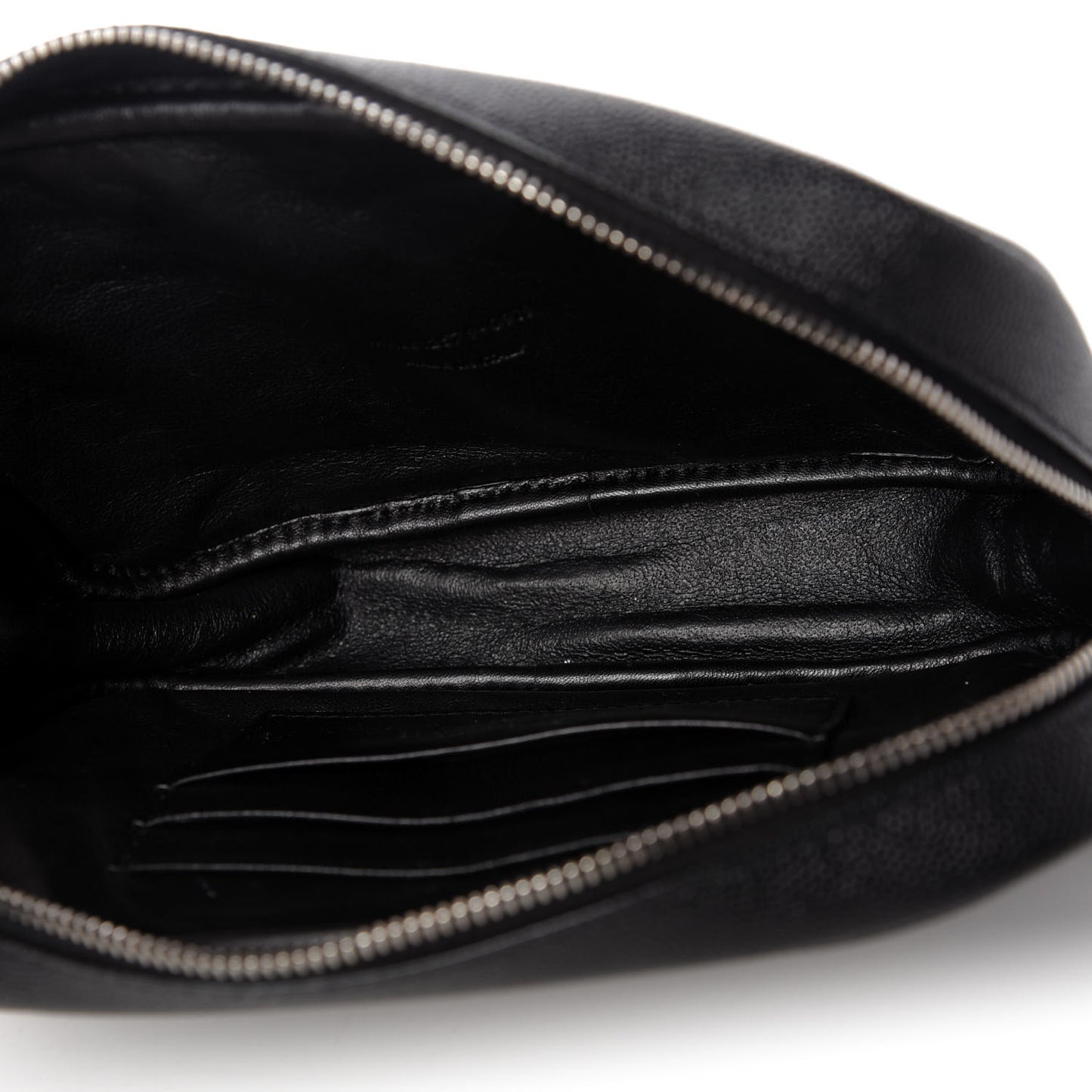 Grain De Poudre Matelasse Monogram Mini Lou Camera Bag Black