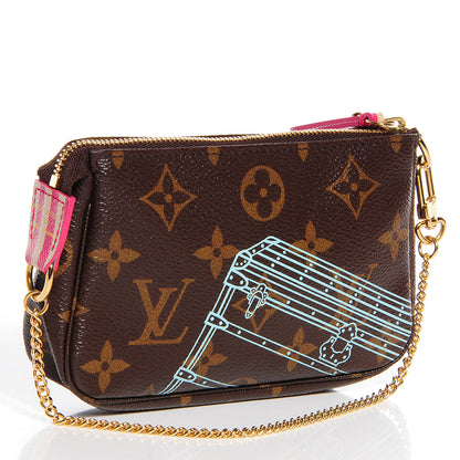 Louis Vuitton Monogram 2014 Christmas Animation Mini Pochette Accessories 3 of 7