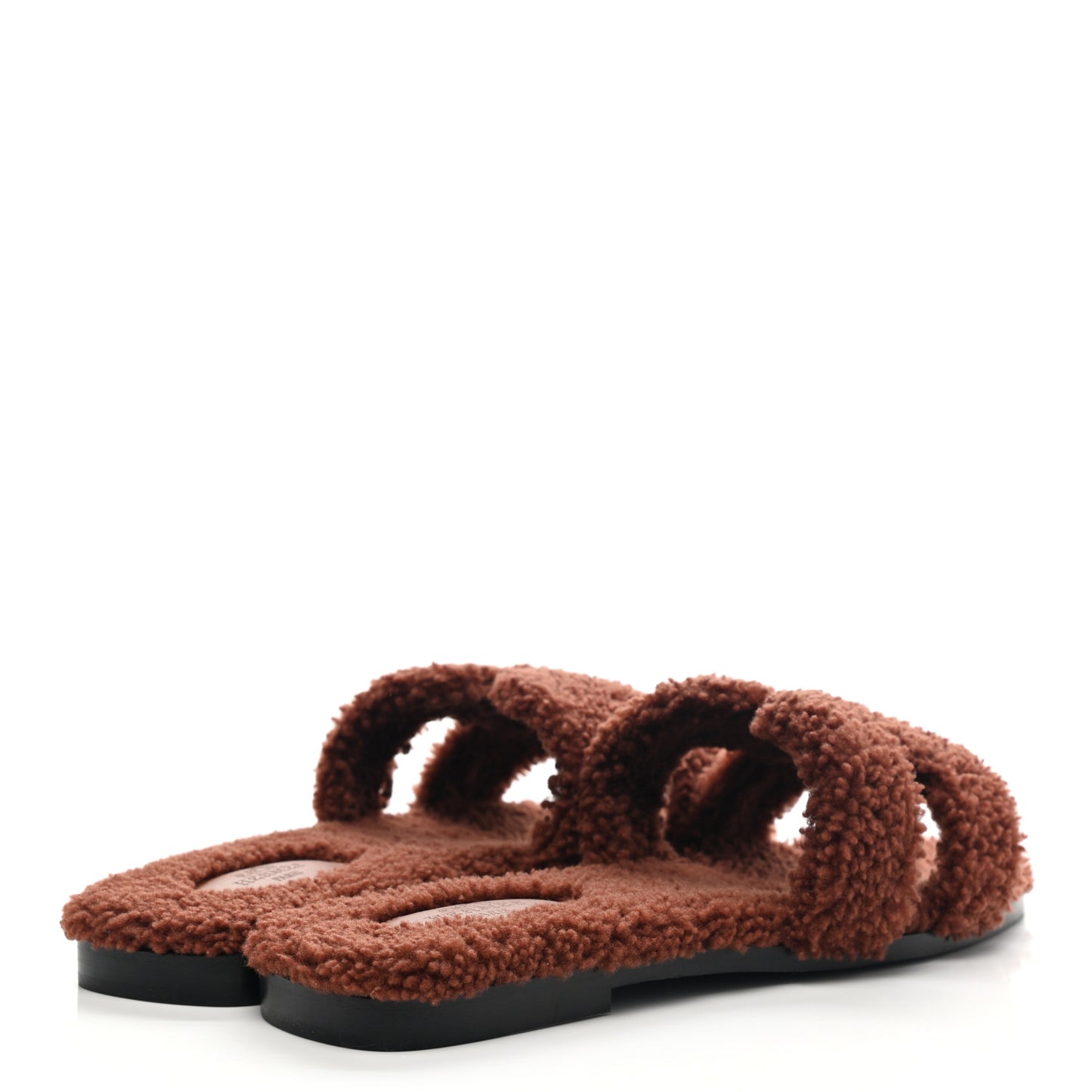 Woolskin Oran Sandals 39 Cognac
