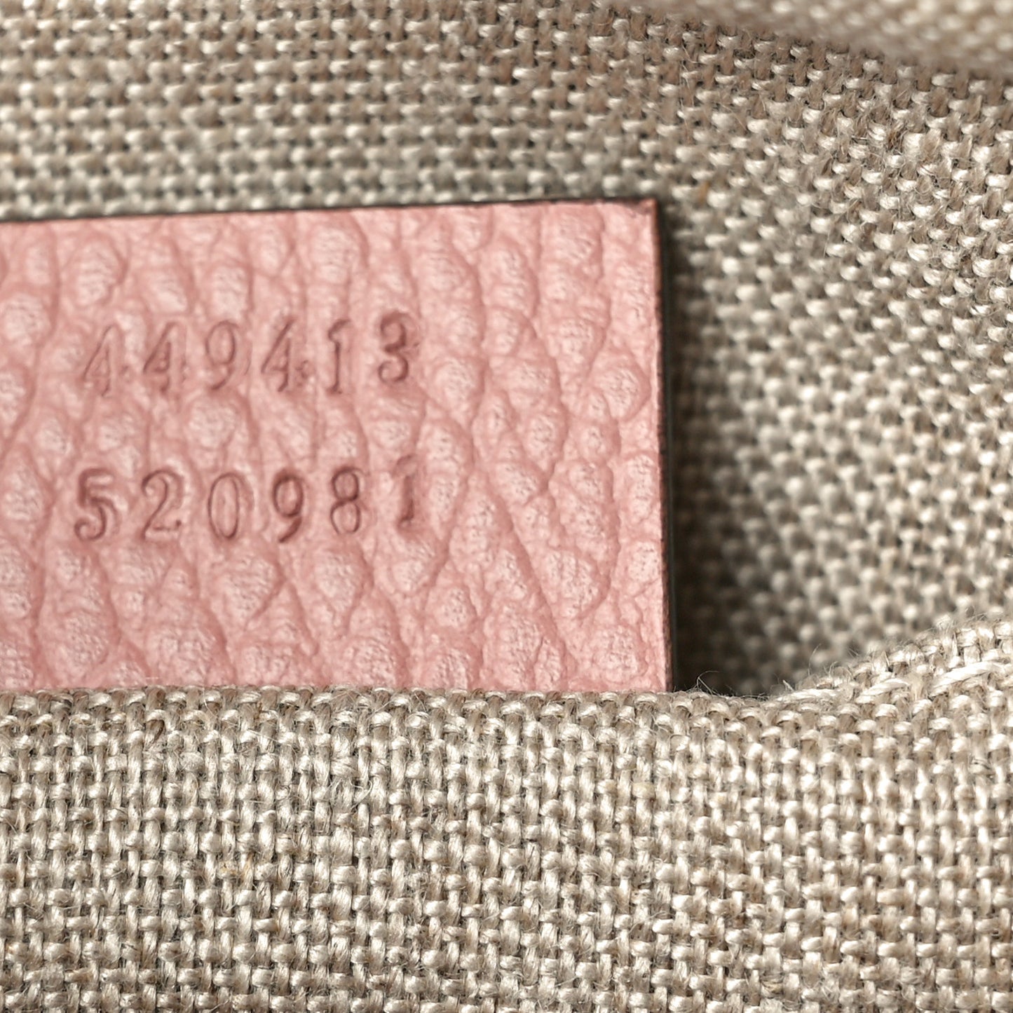 Monogram Mini Bree Messenger Bag Beige Soft Pink