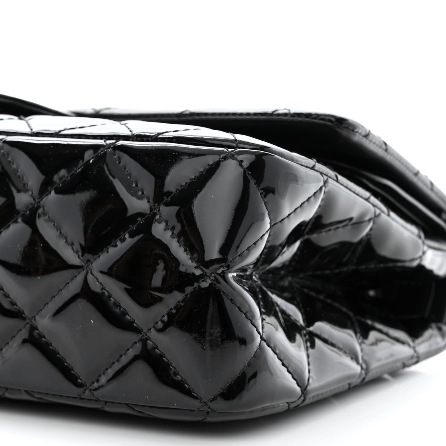 Chanel Patent Quilted 2.55 Reissue 227 Flap Black 10 of 12