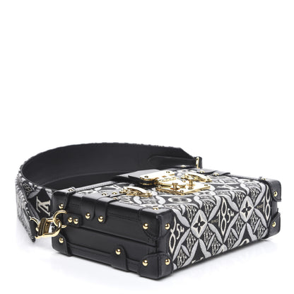 Louis Vuitton Jacquard Since 1854 Petite Malle Grey 4 of 9