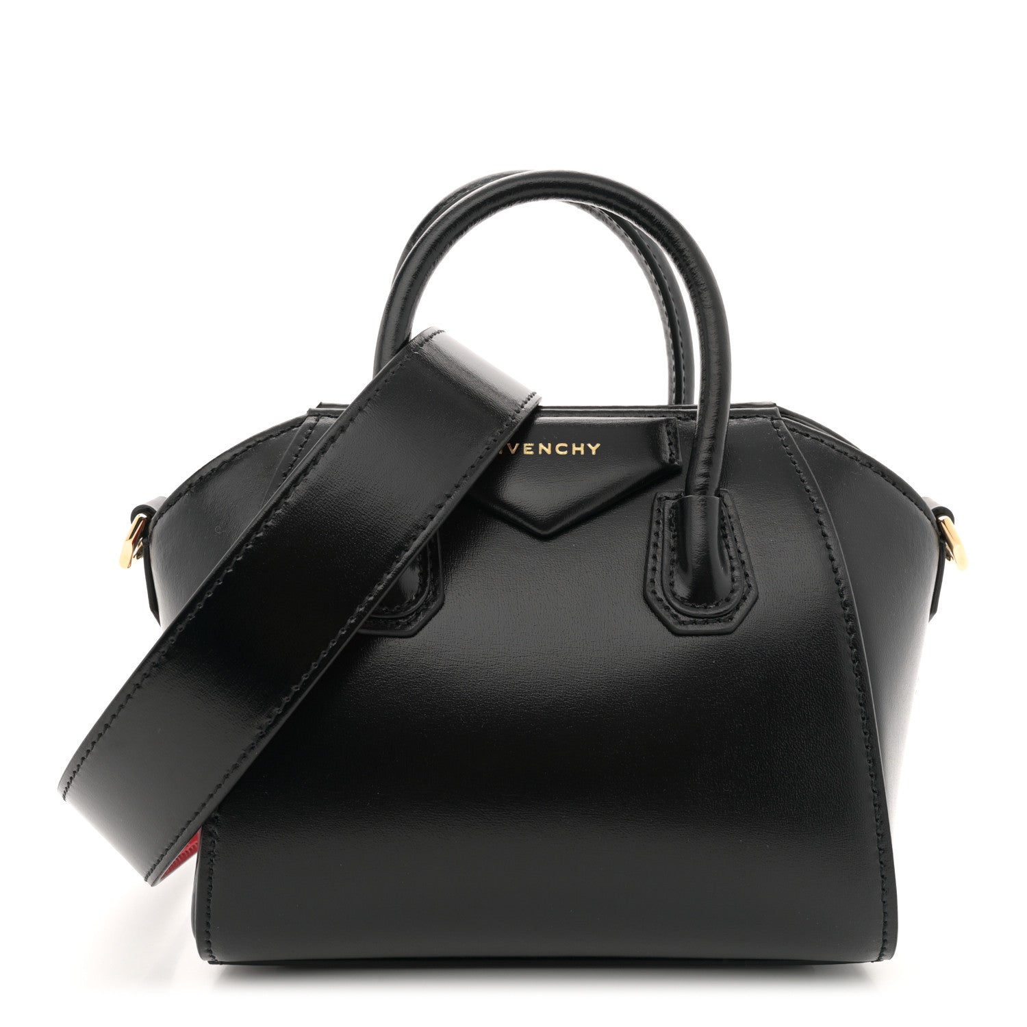 Givenchy Box Calfskin Toy Antigona Black Red 1 of 10