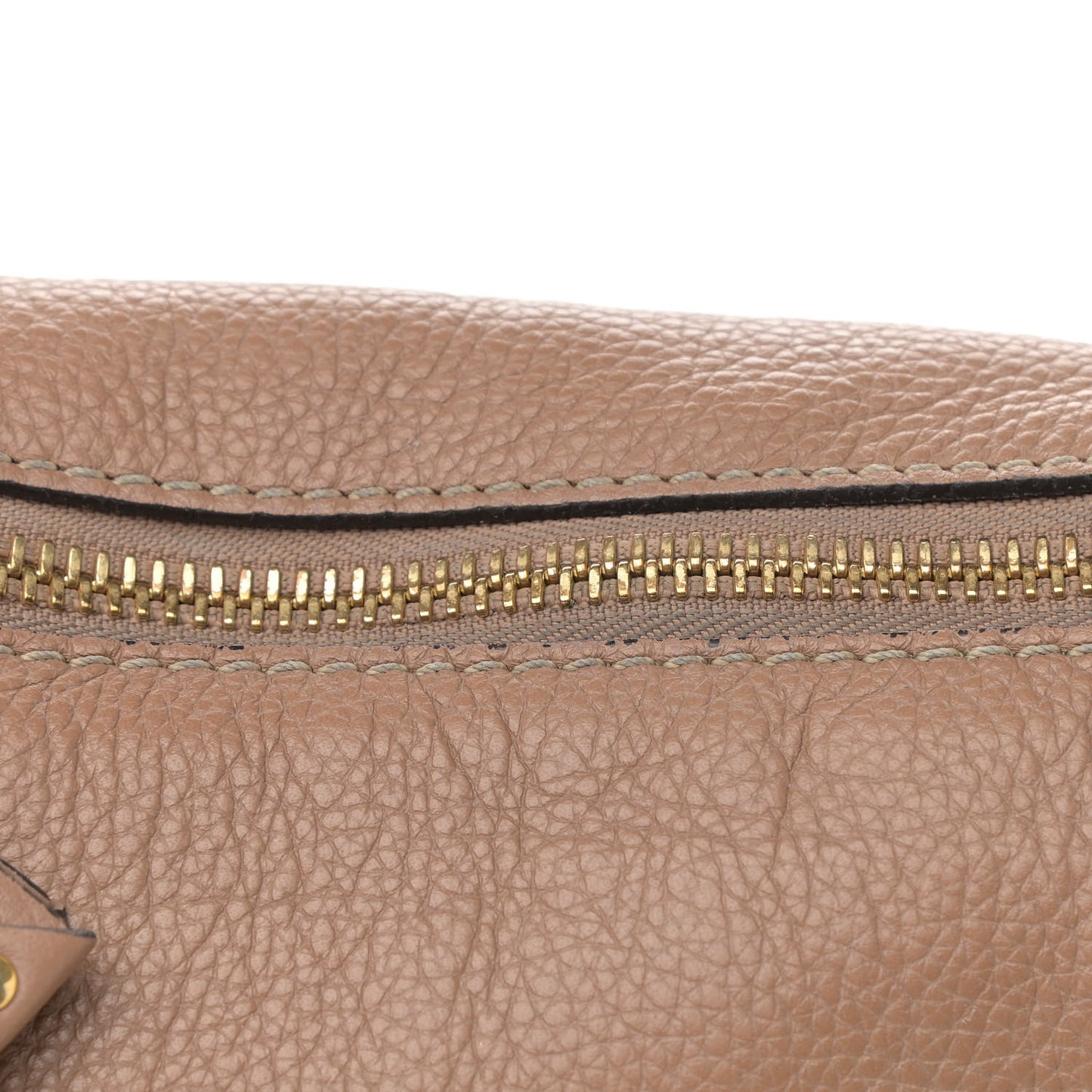 Calfskin Small Marcie Satchel Nut