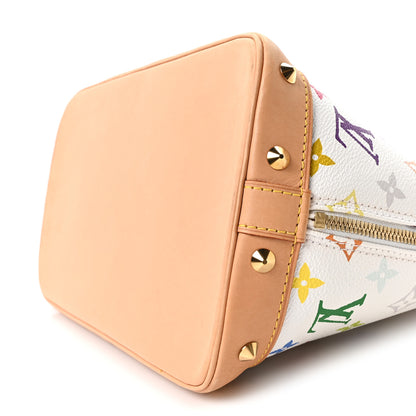 Louis Vuitton Monogram Multicolor Alma White 9 of 9