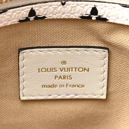 Louis Vuitton Monogram Giant Speedy Bandouliere 30 Kaki Beige 6 of 9