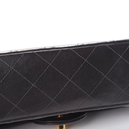 Chanel Lambskin Quilted Small Double Flap Black 14 of 22