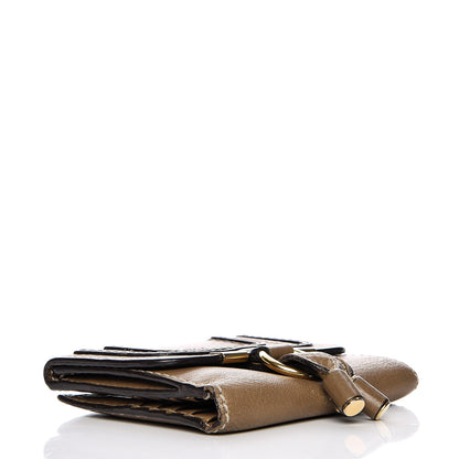 Chloe Grained Calfskin Marcie Square Wallet Nut 4 of 9