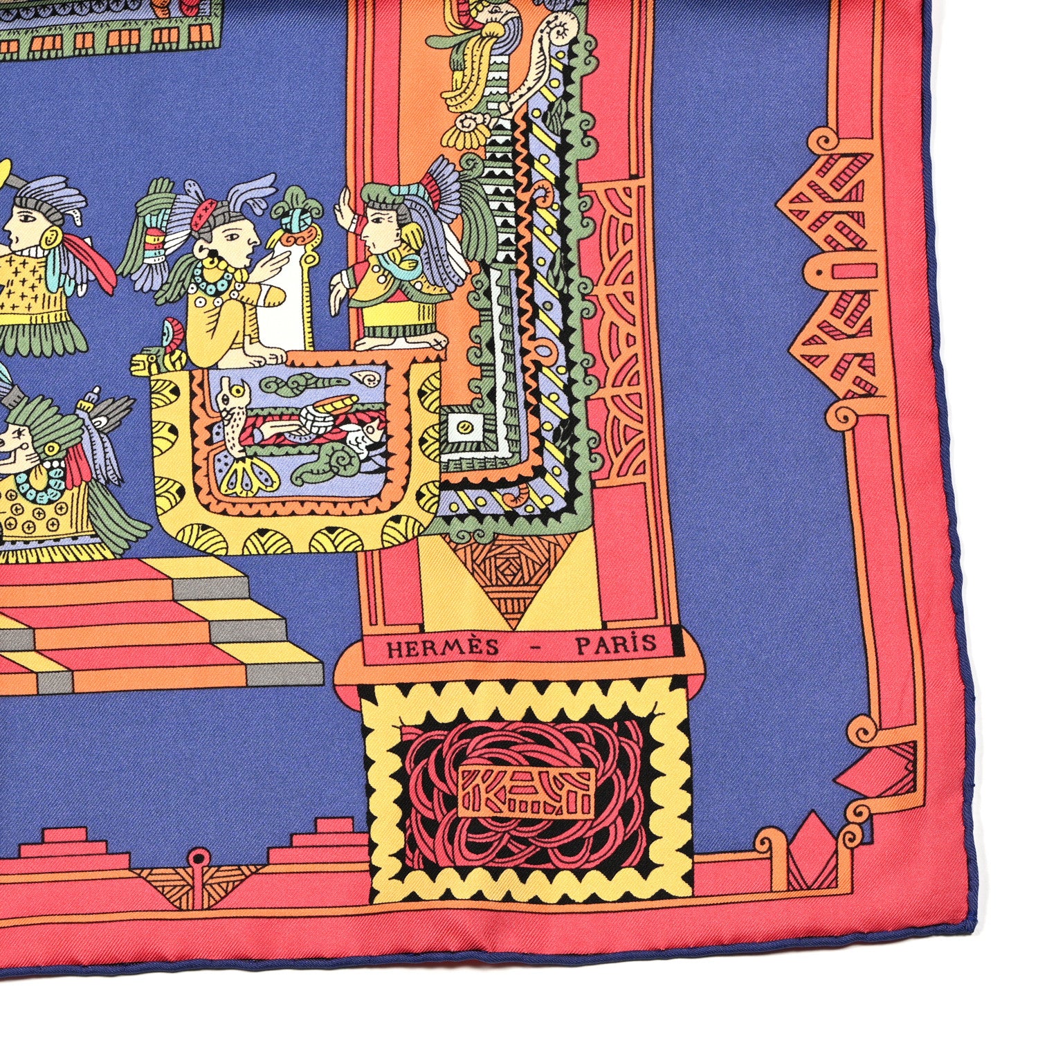 Hermes Silk Astres et Soleils Scarf 90 2 of 5