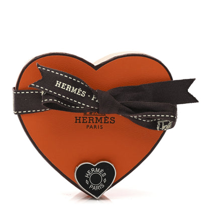 Hermes Palladium Coeur Scarf Ring Black 5 of 5