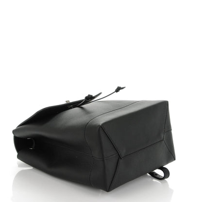 Louis Vuitton Calfskin Lockme Backpack Black 4 of 7