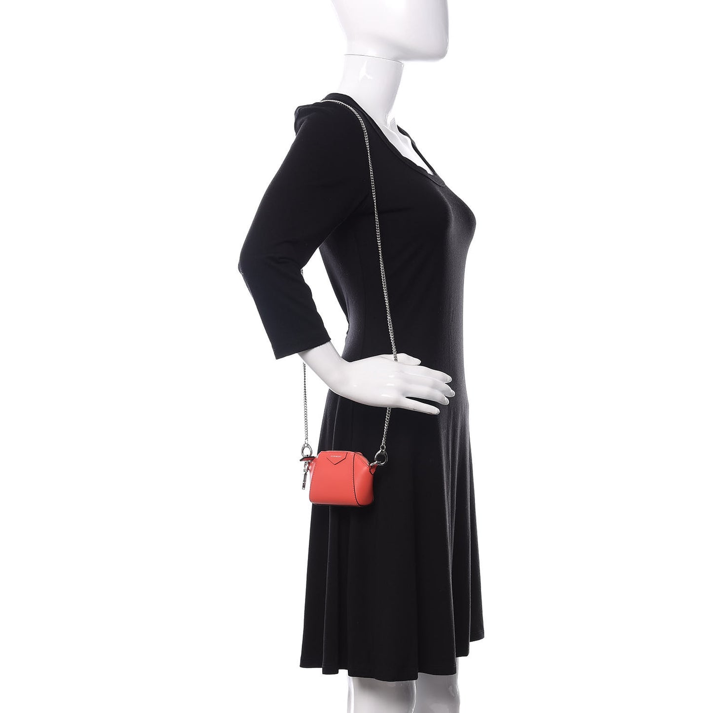 Lambskin Baby Antigona Coral