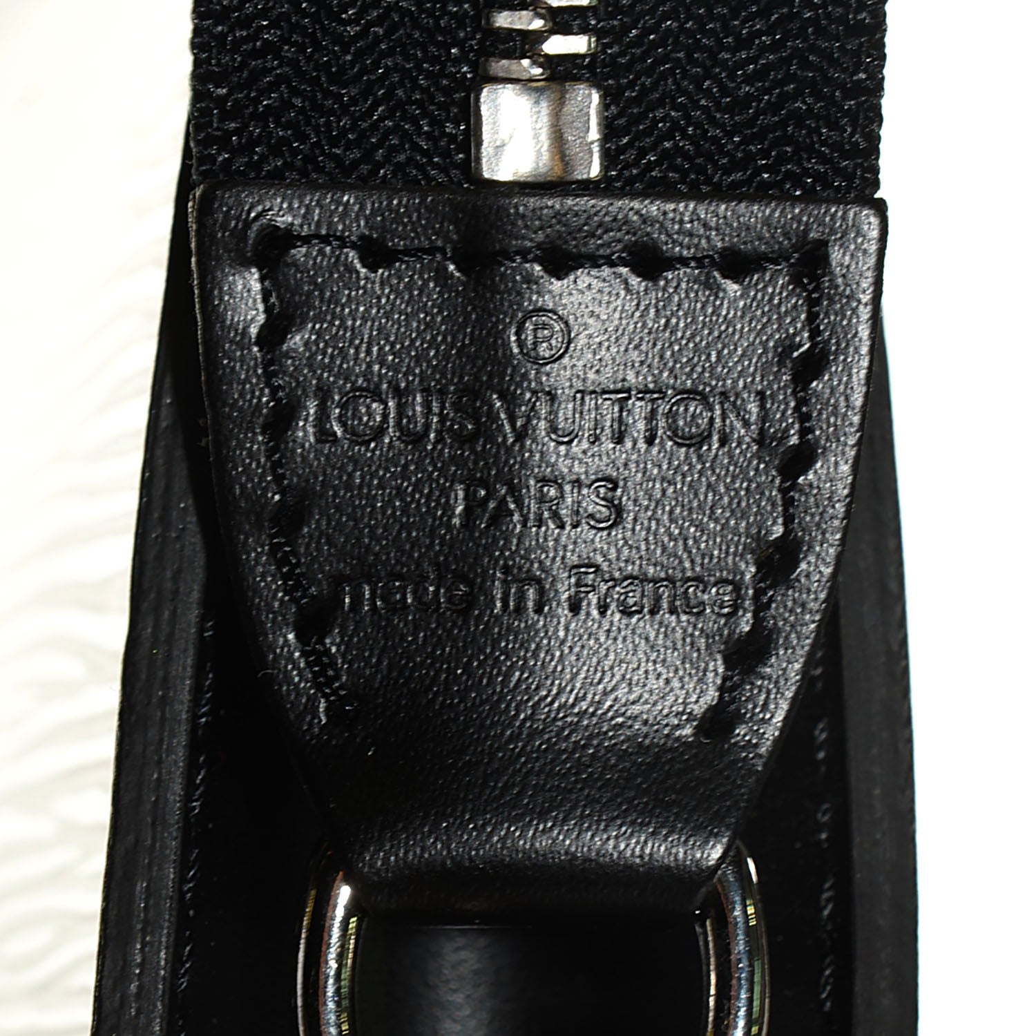 Louis Vuitton Epi Pochette Accessories 24 Black 6 of 7