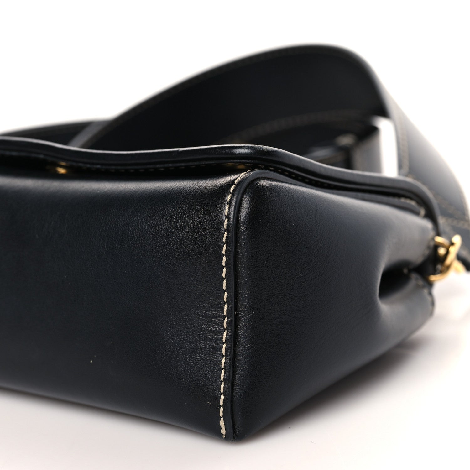 Burberry Calfskin Horseferry Print Small Crossbody Bag Black 9 of 9
