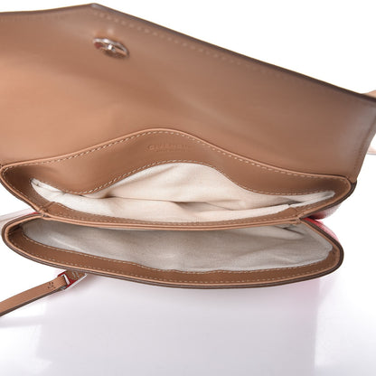 Givenchy Calfskin Duetto Crossbody Beige Red 5 of 8