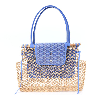 Goyard Goyardine Net Aligre Tote Light Blue 1 of 10