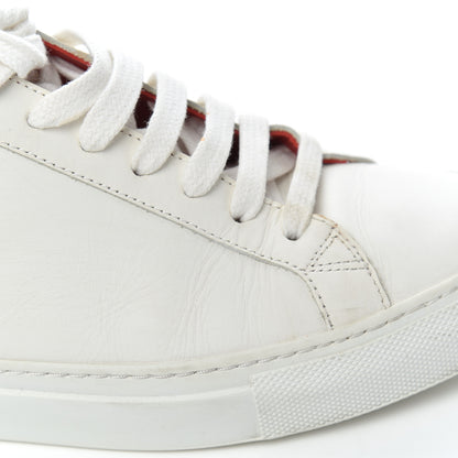 Givenchy Calfskin Womens Urban Street Sneakers 38 White Red 12 of 19