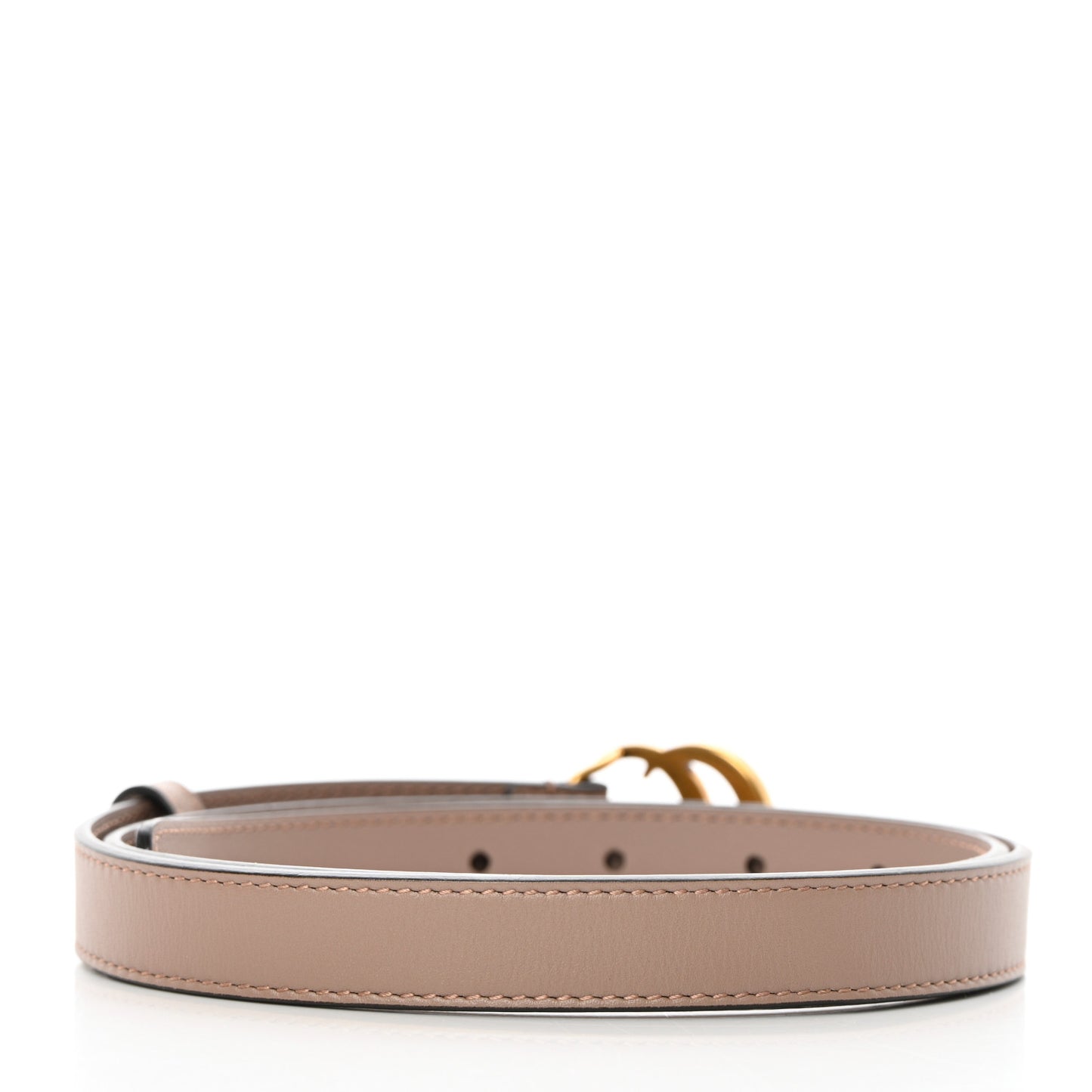 Calfskin Double G 20mm Belt 85 34 Porcelain Rose