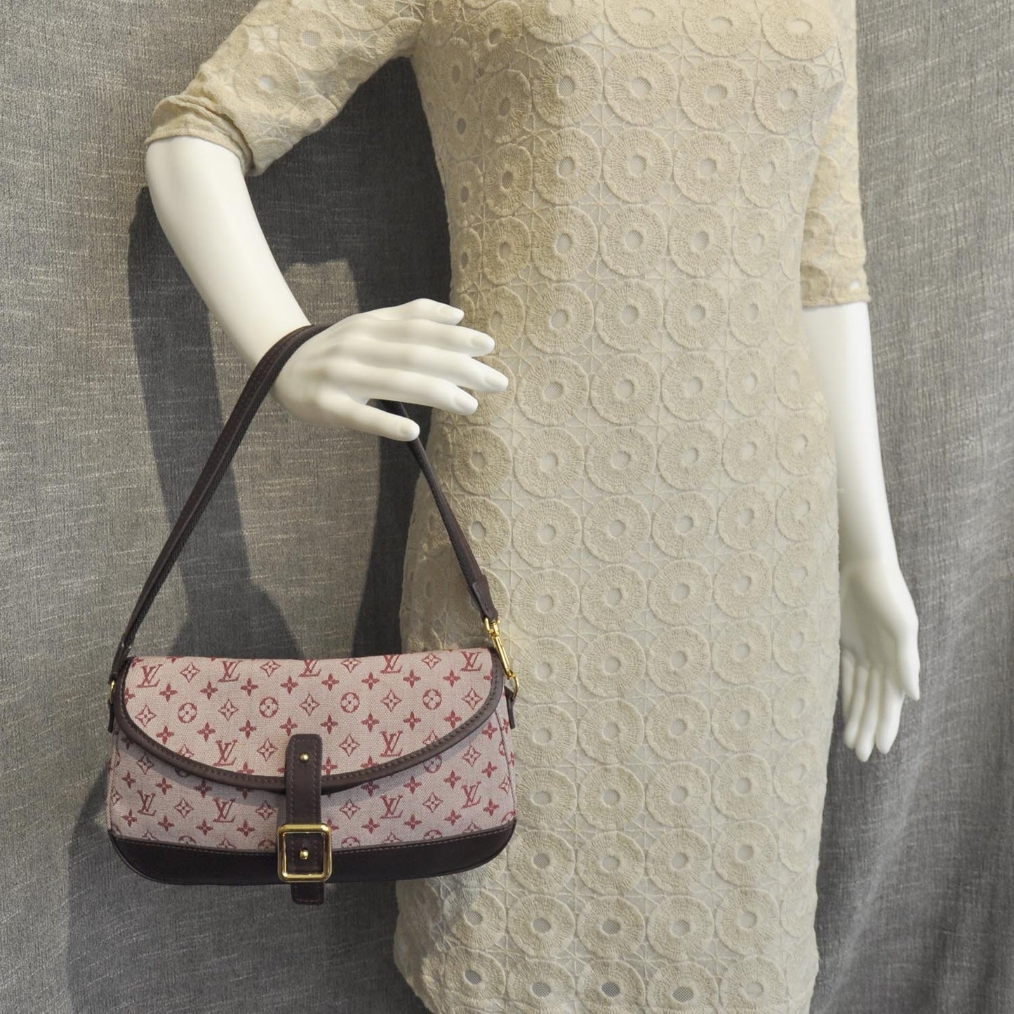Mini Monogram Marjorie Cherry