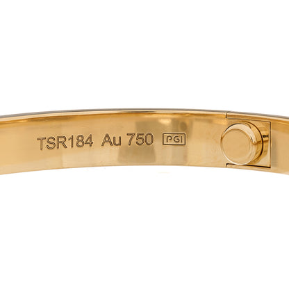 Cartier 18K Yellow Gold LOVE Bracelet 17 5 of 8