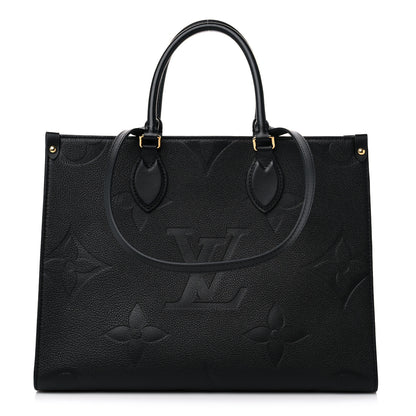 Louis Vuitton Empreinte Monogram Giant Onthego MM Black 1 of 9