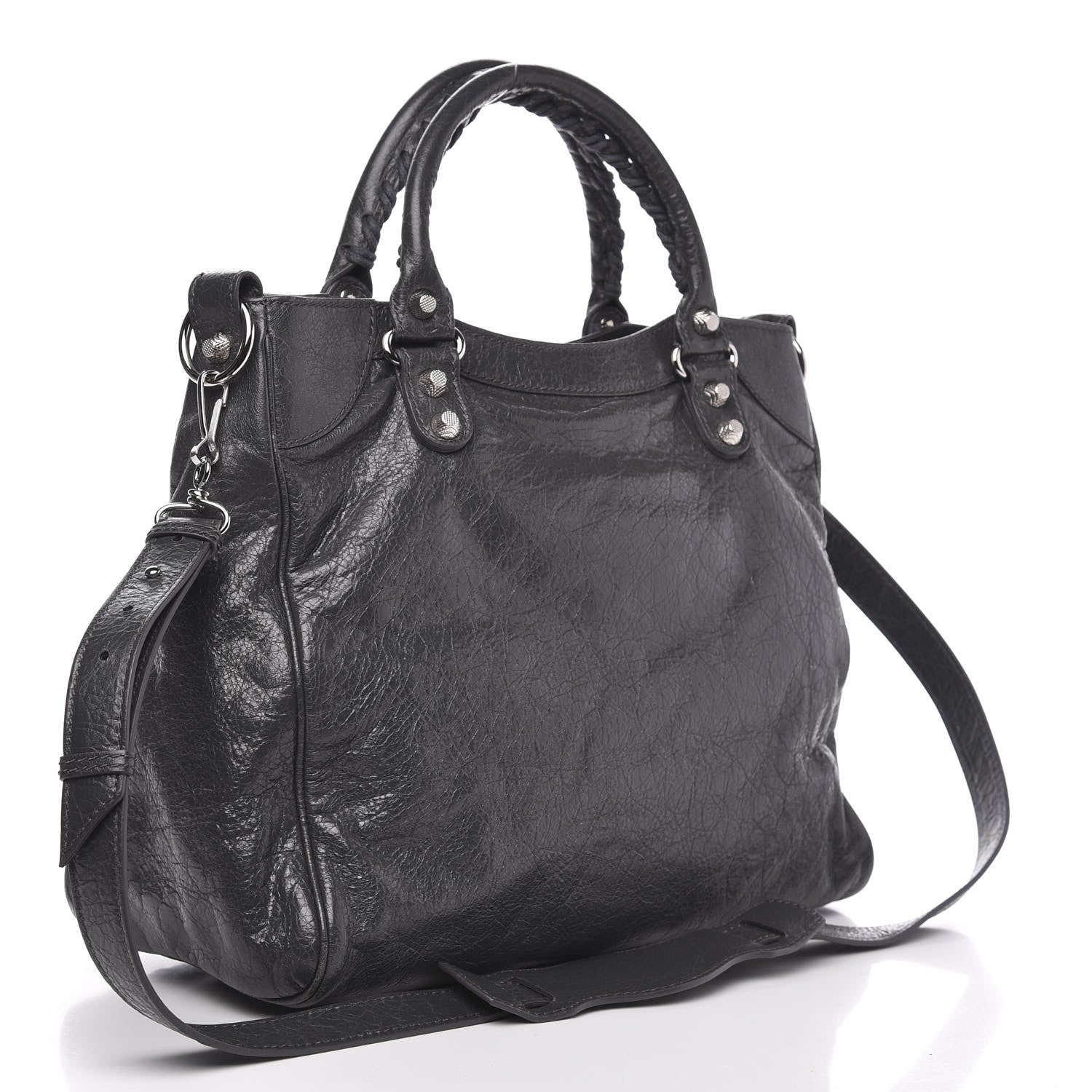 Balenciaga Agneau Giant 12 Silver Hardware Velo Gris Fossile Anthracite 3 of 10