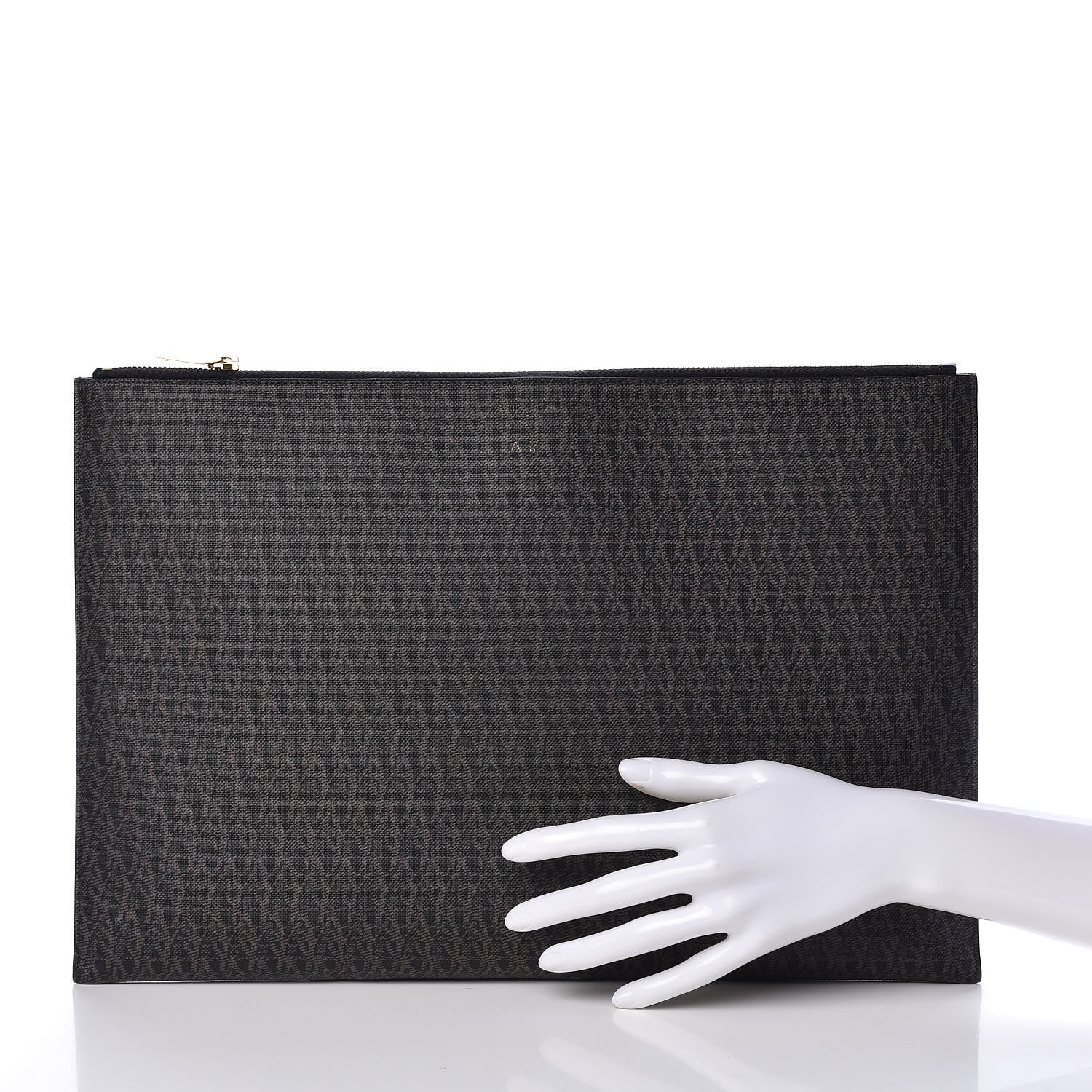 Saint Laurent Classic Toile Monogram Document Case Black 2 of 8