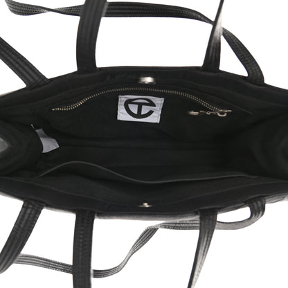 Telfar Nylon Medium Puff Shopping Bag Black 5 of 14