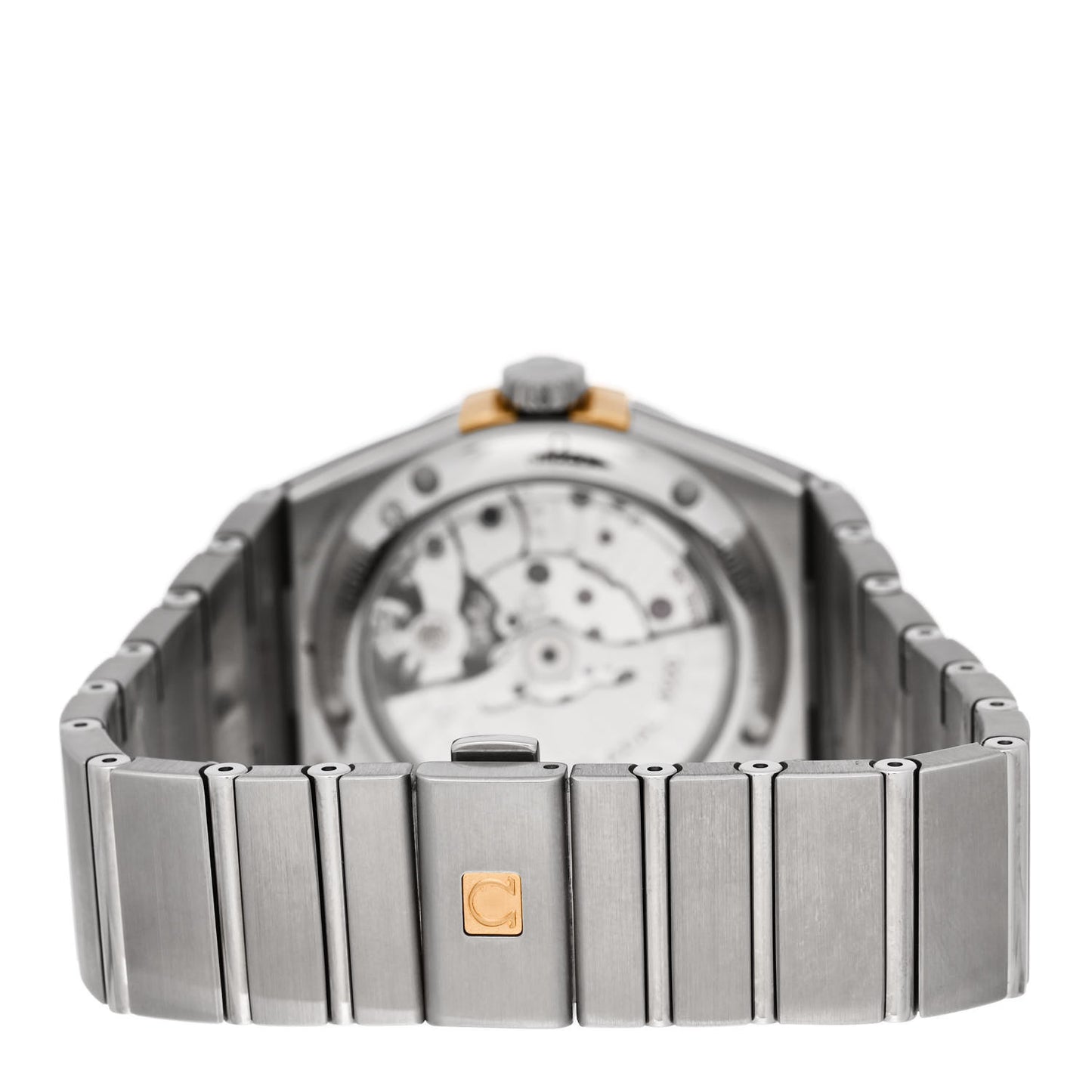 Stainless Steel 18K Yellow Gold 38mm Constellation Chronometer Automatic Watch 123.20.38.21.02.005