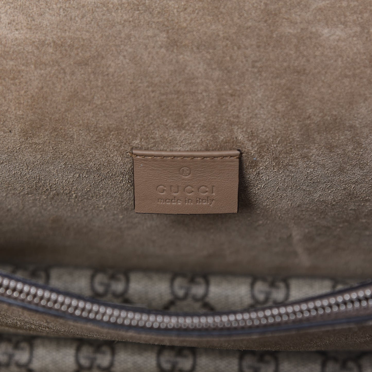 GG Supreme Monogram Small Dionysus Shoulder Bag Taupe