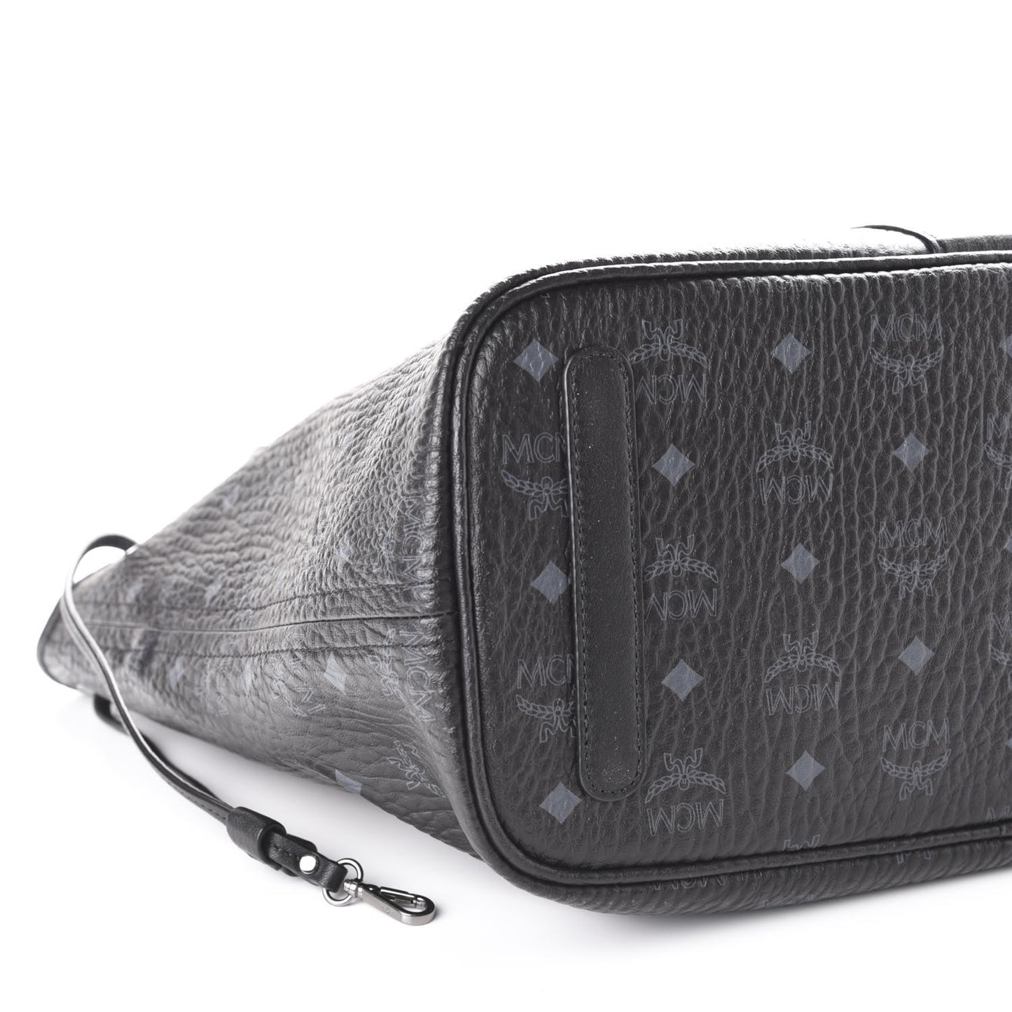 Visetos Medium Liz Reversible Shopper Tote Black