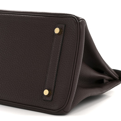Hermes Togo Birkin 30 Chocolate 10 of 11