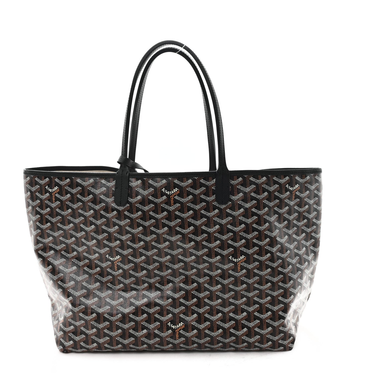 Goyard Goyardine Saint Louis PM Black 1 of 11