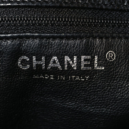 Chanel Caviar Timeless CC Accordion Flap Black 6 of 9