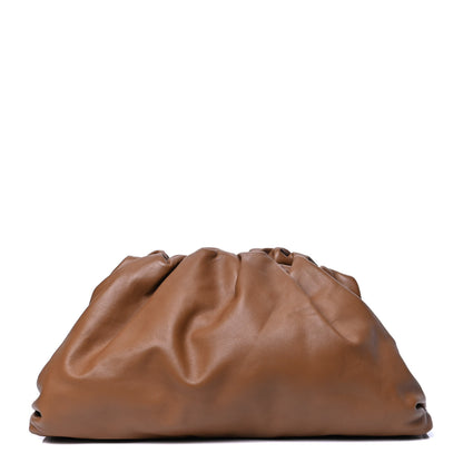 Bottega Veneta Smooth Butter Calf The Pouch Oversized Clutch Cammello 1 of 4