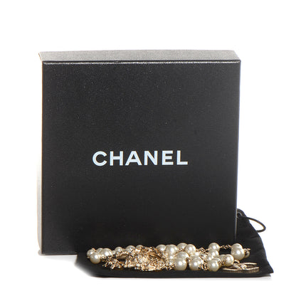 Chanel Pearl Crystal CC Belt Light Gold 6 of 6