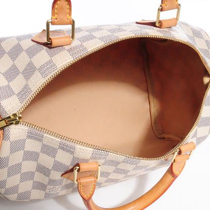 Louis Vuitton Damier Azur Speedy 30 5 of 7