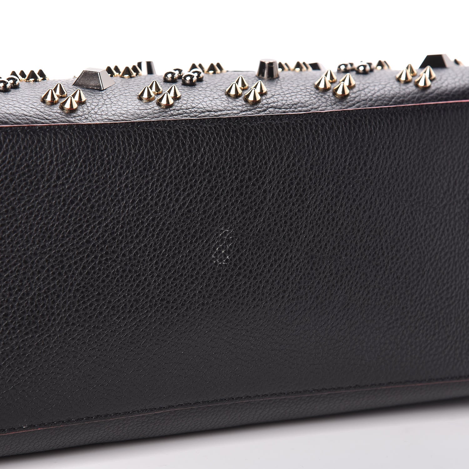Christian Louboutin Calfskin Spikes Loubinthesky Medium Paloma Black Multimetal 10 of 12