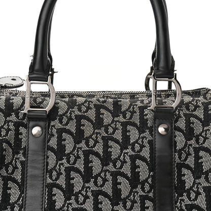 Christian Dior Monogram Boston Black 8 of 17