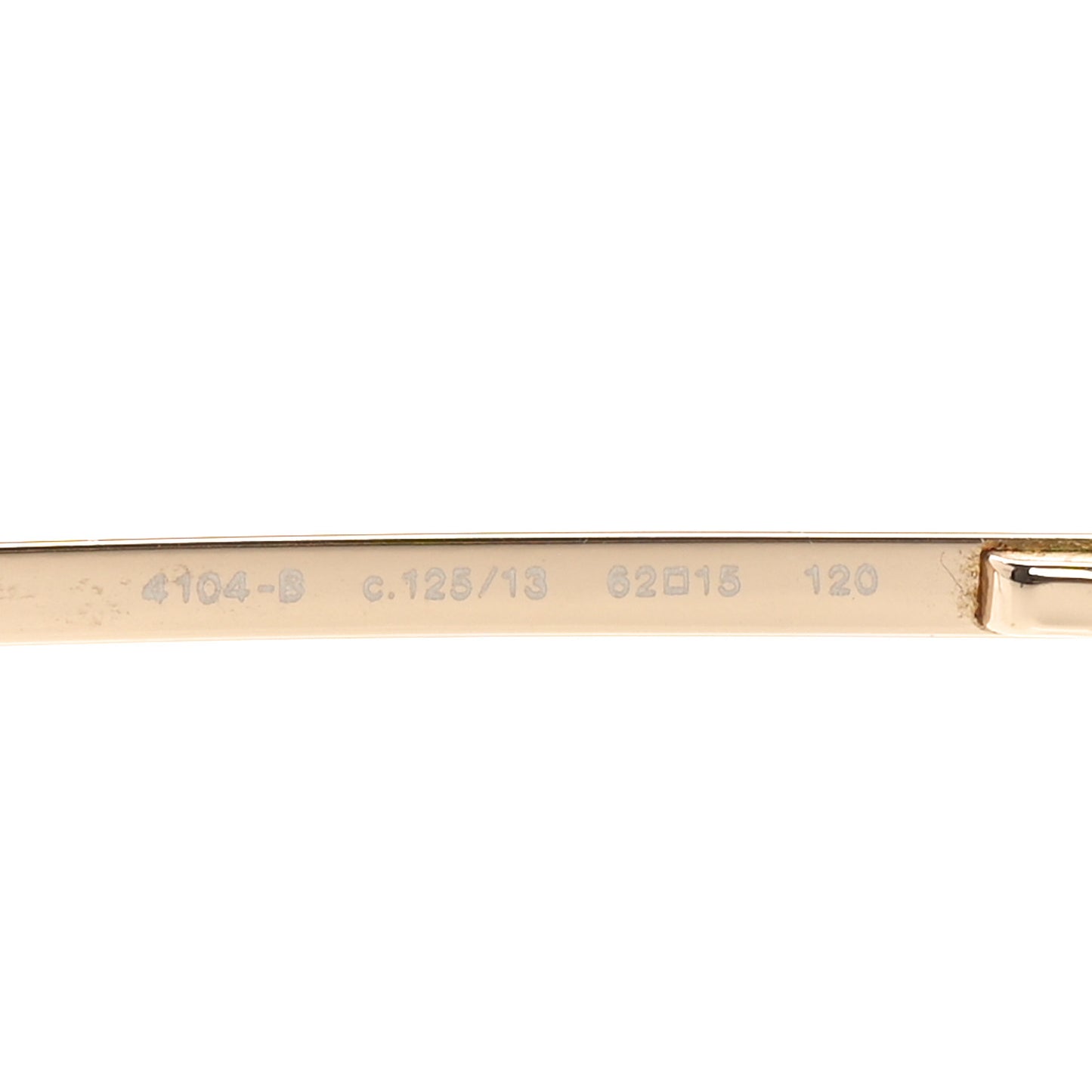 Crystal CC Logo Sunglasses 4104-B Gold