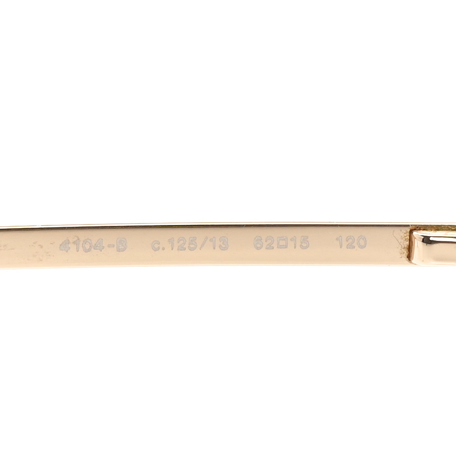 Chanel Crystal CC Logo Sunglasses 4104-B Gold 6 of 6